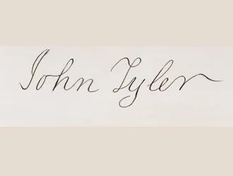 Firma de John Tyler